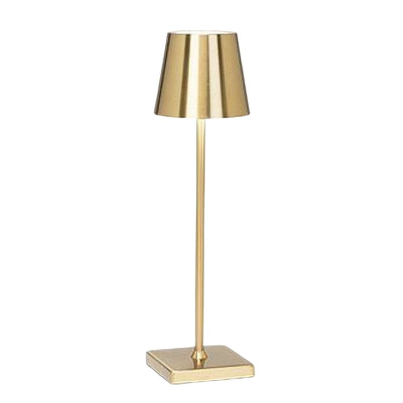 Lampe De Bureau Portable Tactile En Aluminium