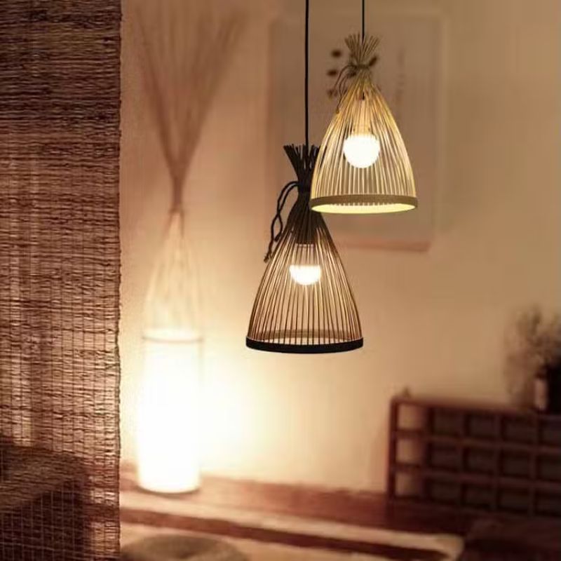 Suspension Design Bambou Raffiné