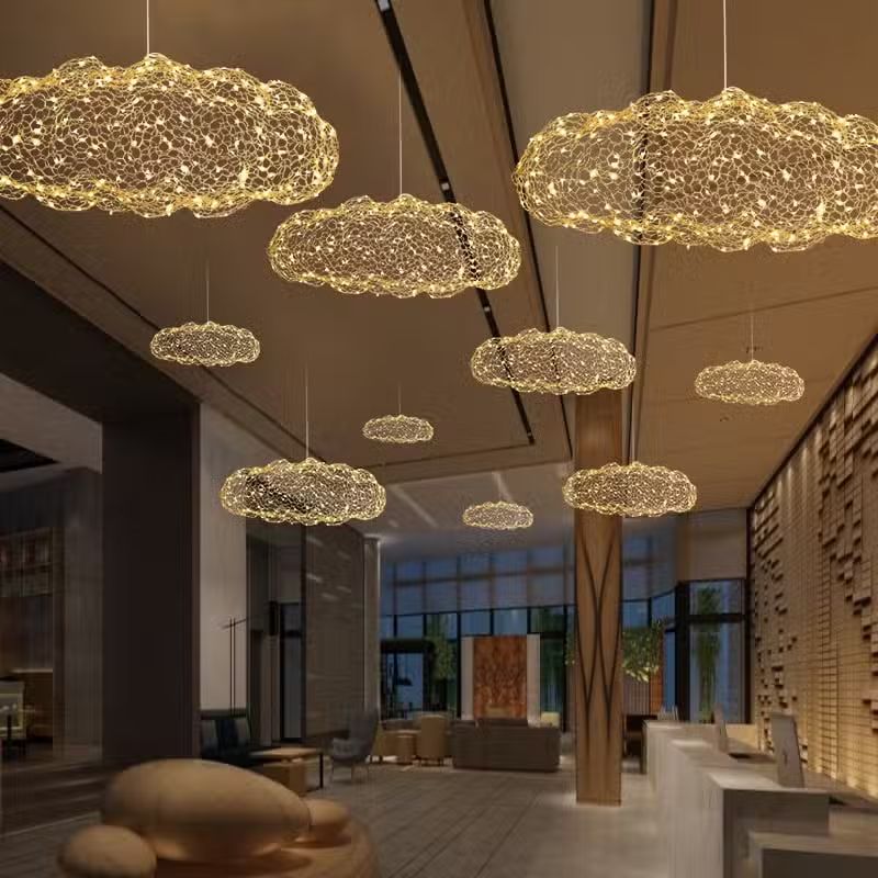Lampe Suspendue en Forme de Nuage