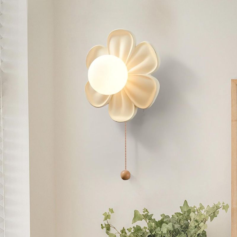 Applique Murale Enfant Fleur Stylée