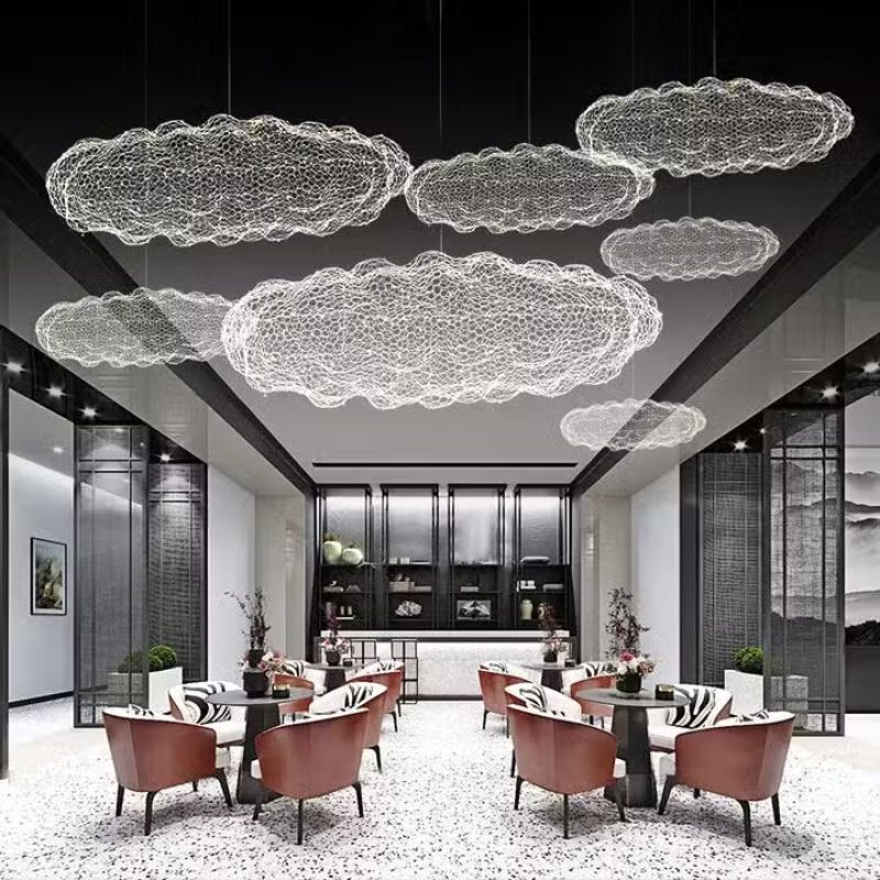 Lampe Suspendue en Forme de Nuage