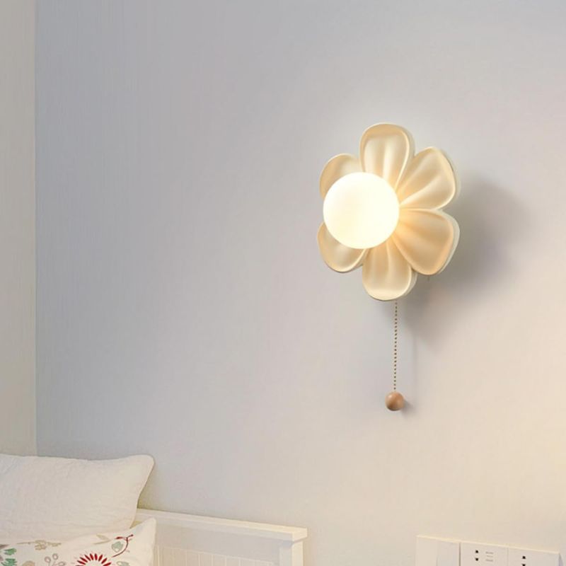 Applique Murale Enfant Fleur Stylée