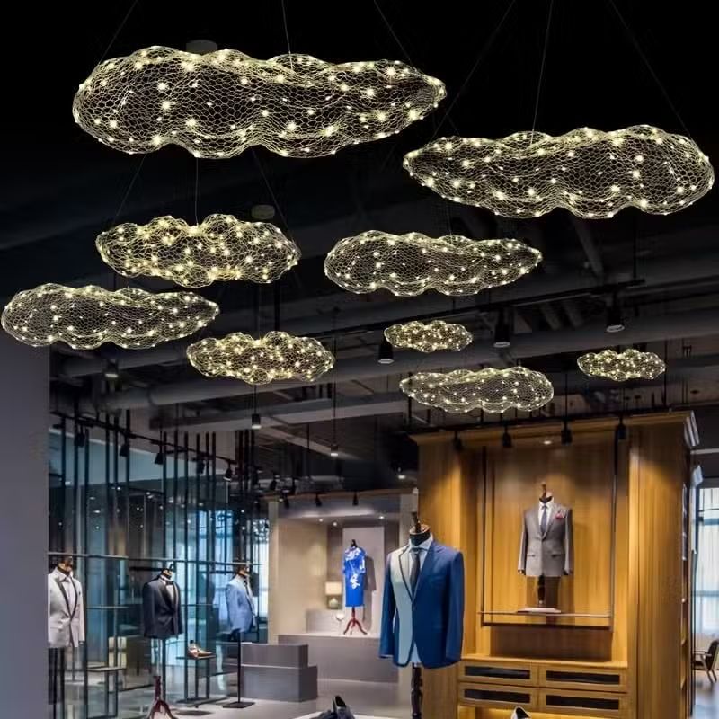 Lampe Suspendue en Forme de Nuage