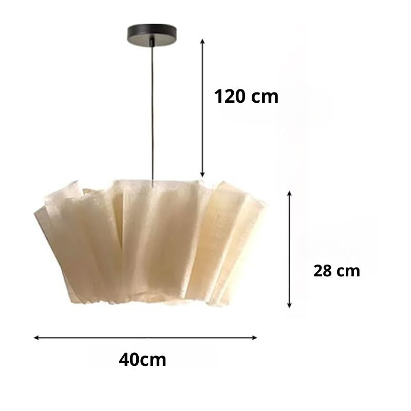 Suspension Bohème Japonaise Élégante En Tissu
