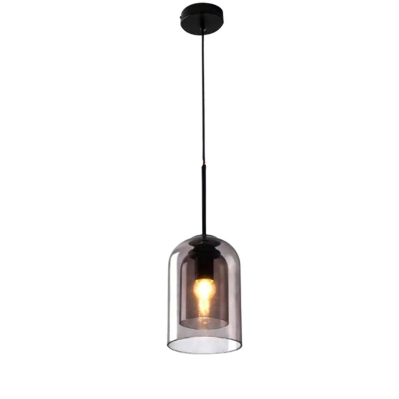 Suspension Escalier Luminaire Vintage En Verre