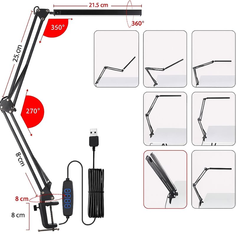 Lampe De Bureau Avec Mémoire Intelligente