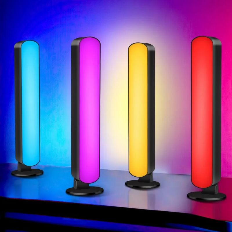Lampe de Bureau avec Bande Lumineuse Intégrée