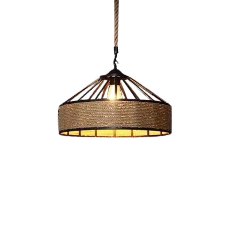 Suspension Bohème Design Chanvre Créatif