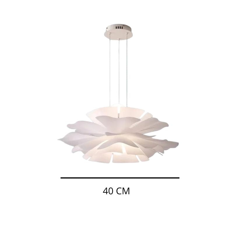 Suspension Minimaliste Design Crème Nordique