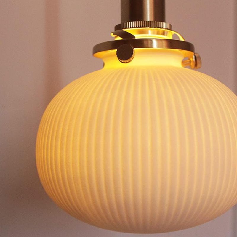 Suspension Cuisine En Laiton Moderne