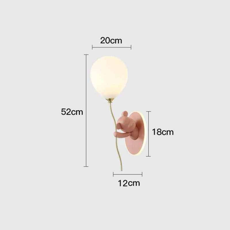 Applique Murale Enfant Ballon Fantaisie Moderne