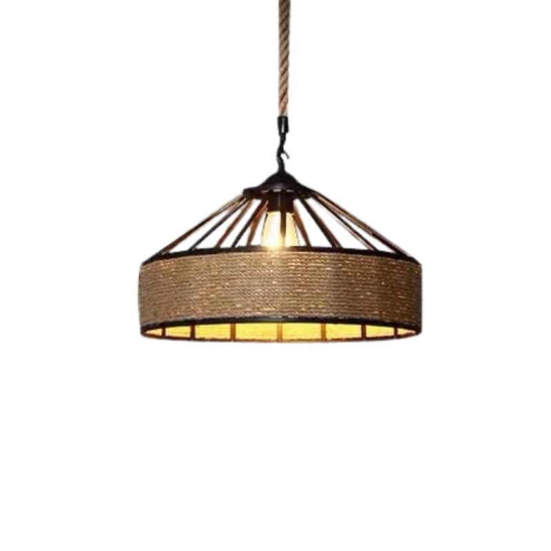 Suspension Bohème Design Chanvre Créatif