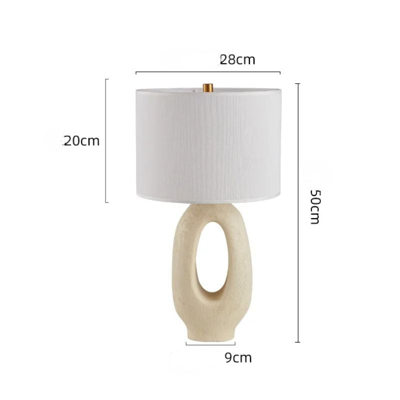 Lampe Japonaise De Table En Résine