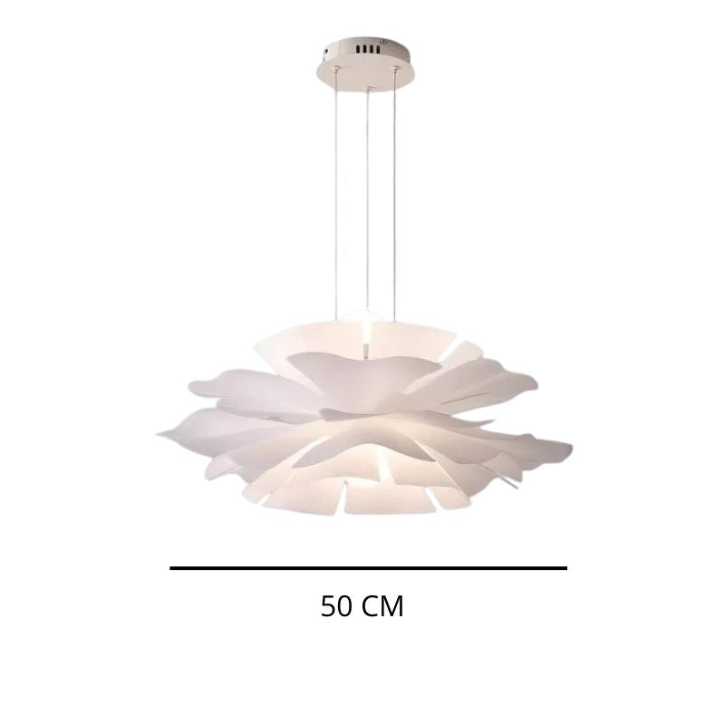 Suspension Minimaliste Design Crème Nordique