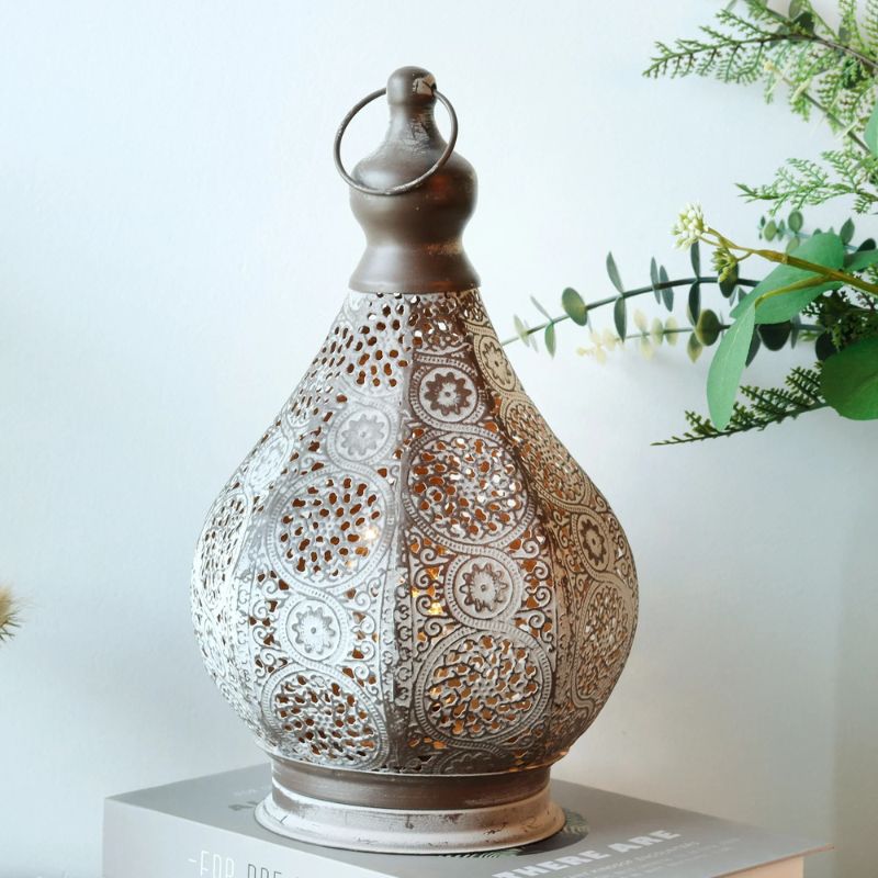 Lampe Sans Fil Vintage Style Lanterne Marocaine