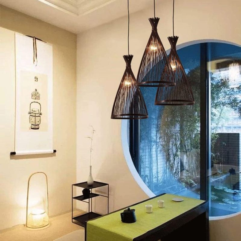 Suspension Design Bambou Raffiné
