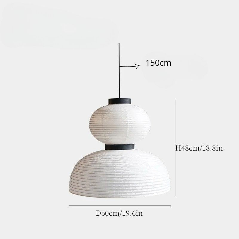 Suspension Japonaise Intérieur Équilibré Et Zen