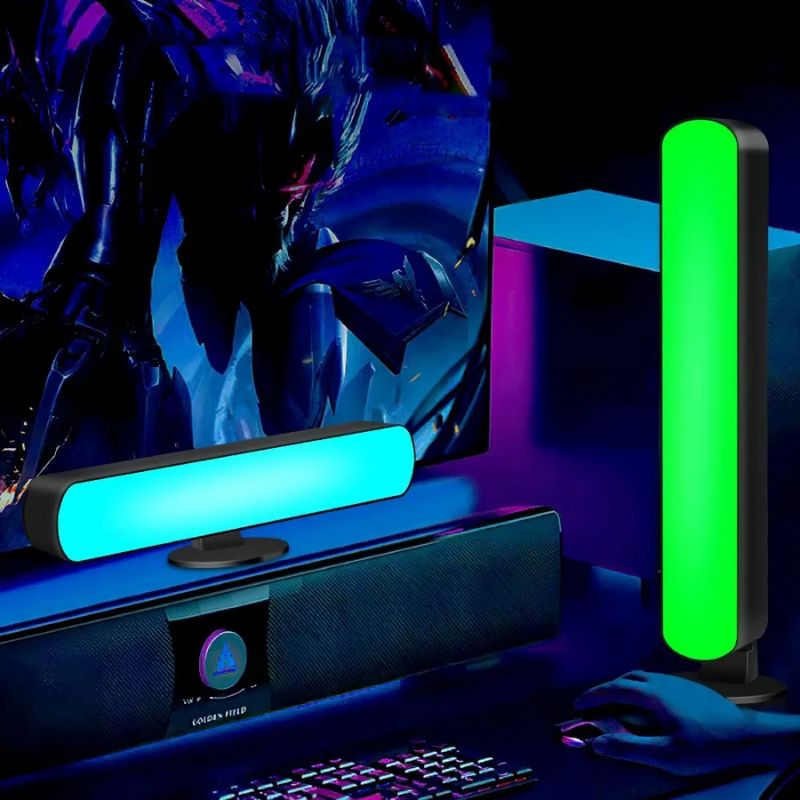 Lampe de Bureau avec Bande Lumineuse Intégrée