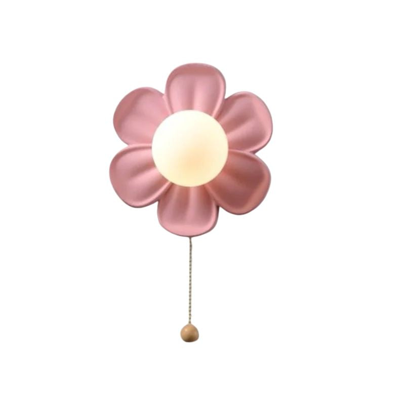 Applique Murale Enfant Fleur Stylée