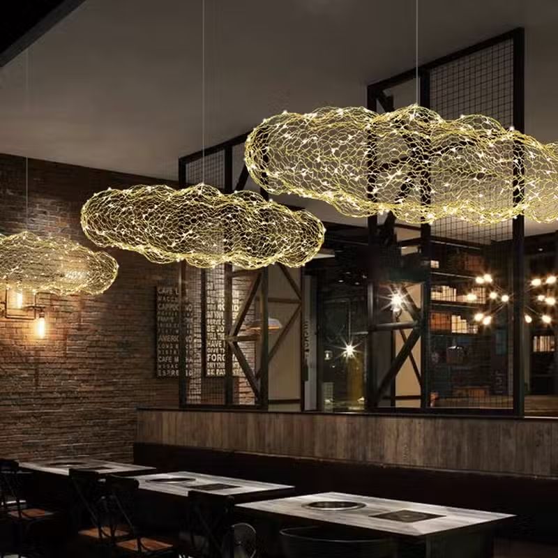 Lampe Suspendue en Forme de Nuage