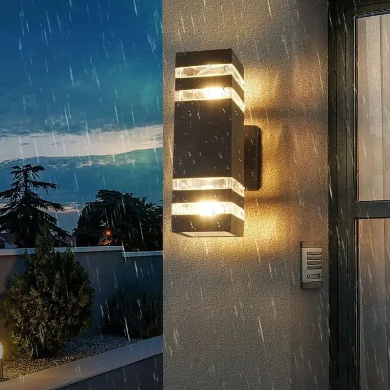 Applique Murale d'Extérieur LED Moderne et Créative