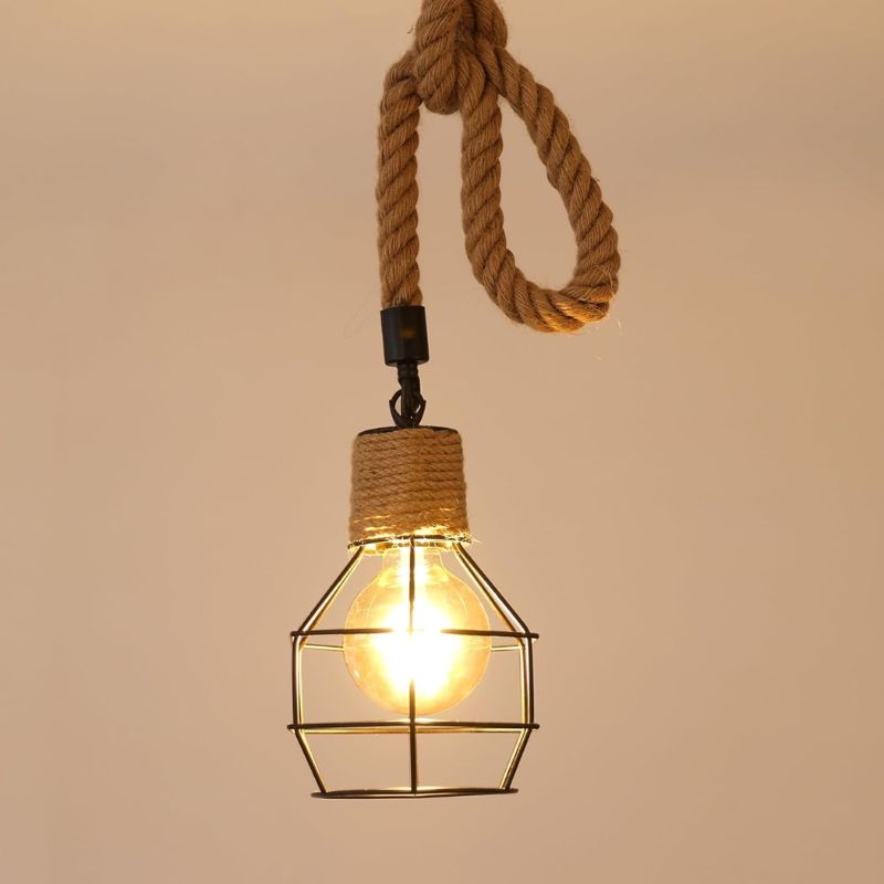Suspension Industrielle Rustique Et Tendance