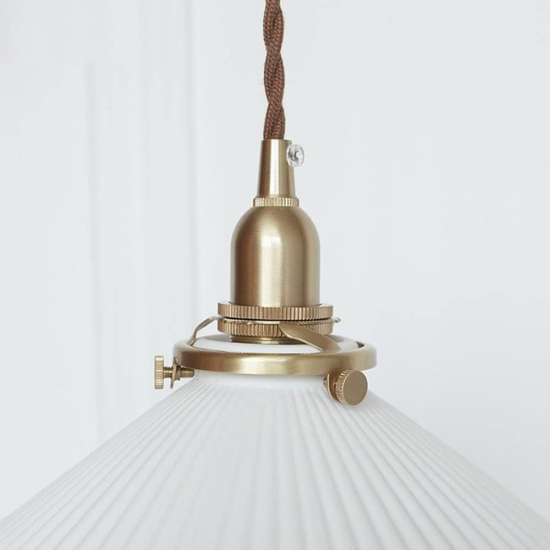 Suspension Cuisine En Laiton Moderne