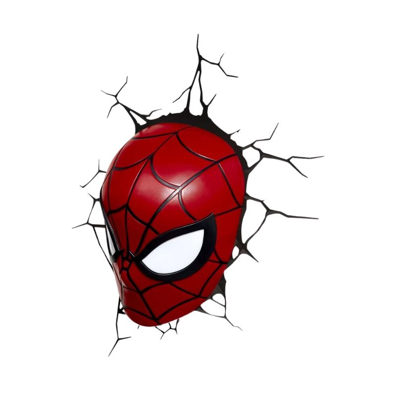 Applique Murale Enfant Spiderman Veilleuse 3D