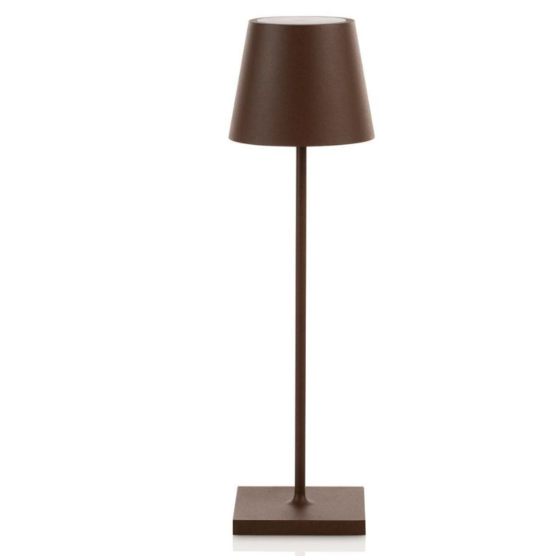 Lampe De Bureau Portable Tactile En Aluminium