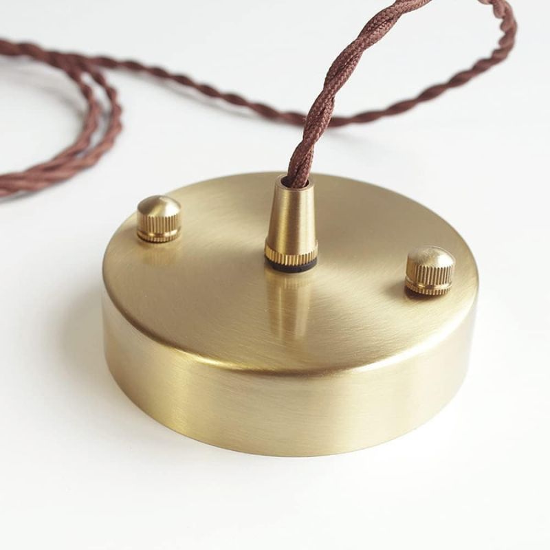 Suspension Cuisine En Laiton Moderne
