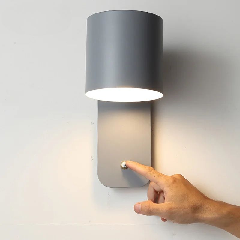 Applique Murale Chambre Rotative Avec Interrupteur