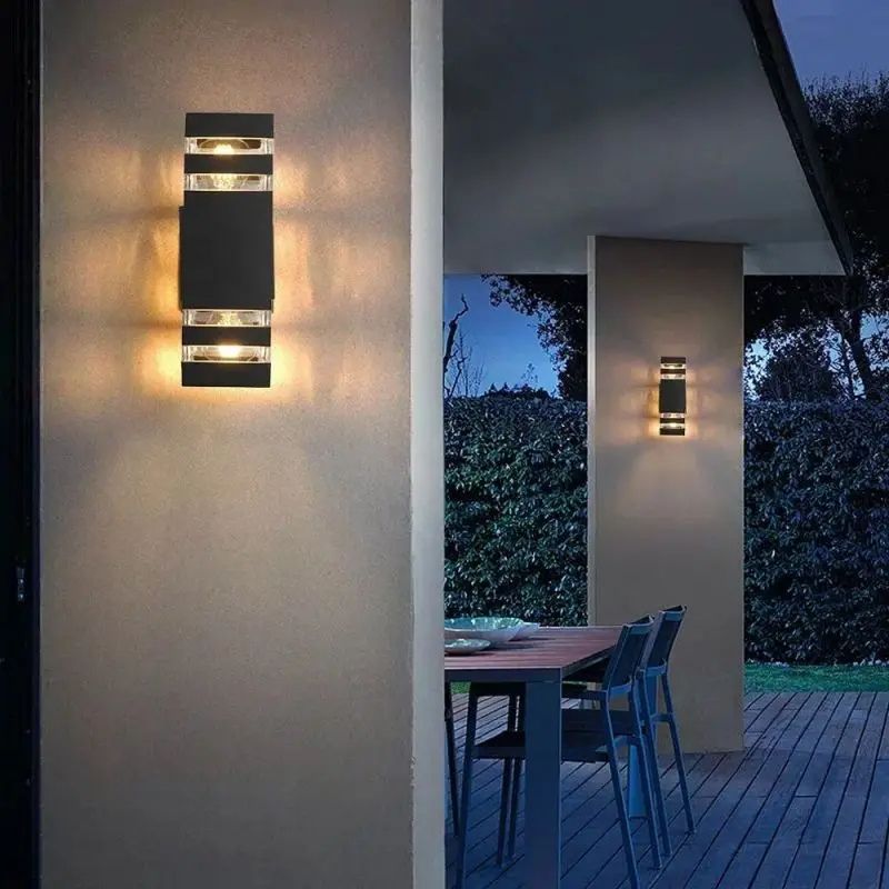 Applique Murale d'Extérieur LED Moderne et Créative