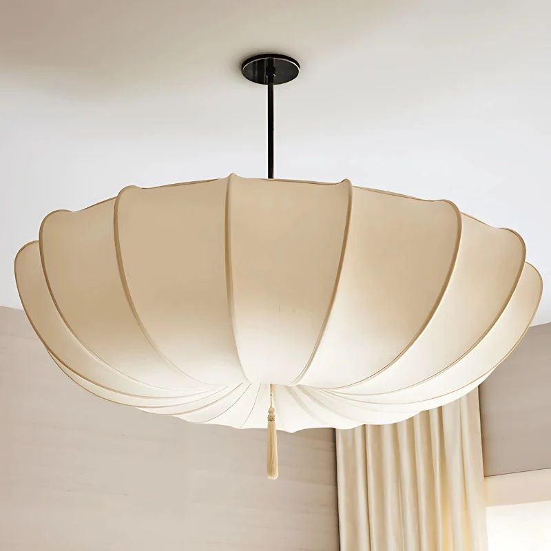 Suspension Design Japonais en Tissu