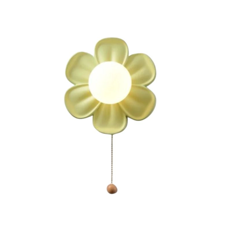 Applique Murale Enfant Fleur Stylée