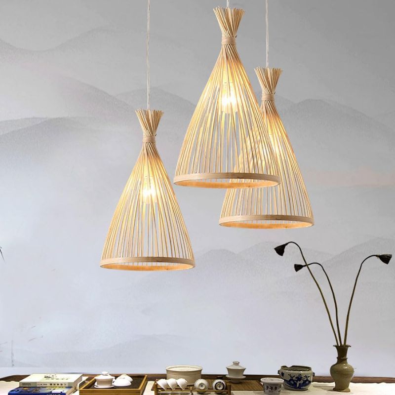 Suspension Design Bambou Raffiné