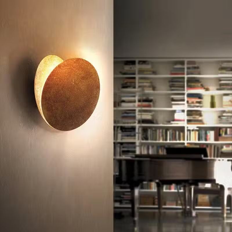 Applique Murale Moderne en Forme d’Éclipse
