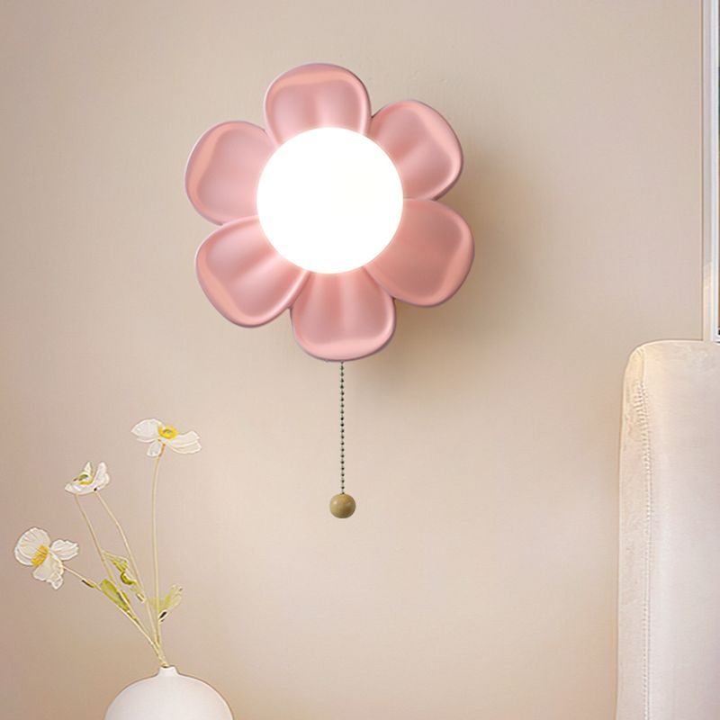 Applique Murale Enfant Fleur Stylée
