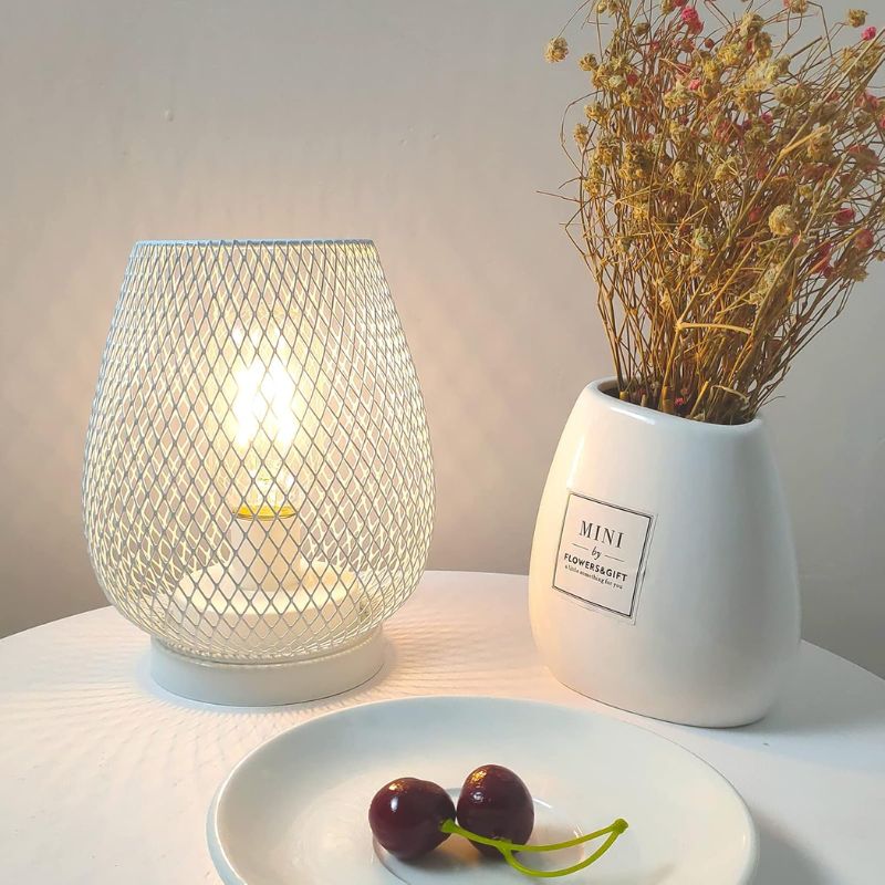 Lampe Vintage Déco Fer Forgé Chic