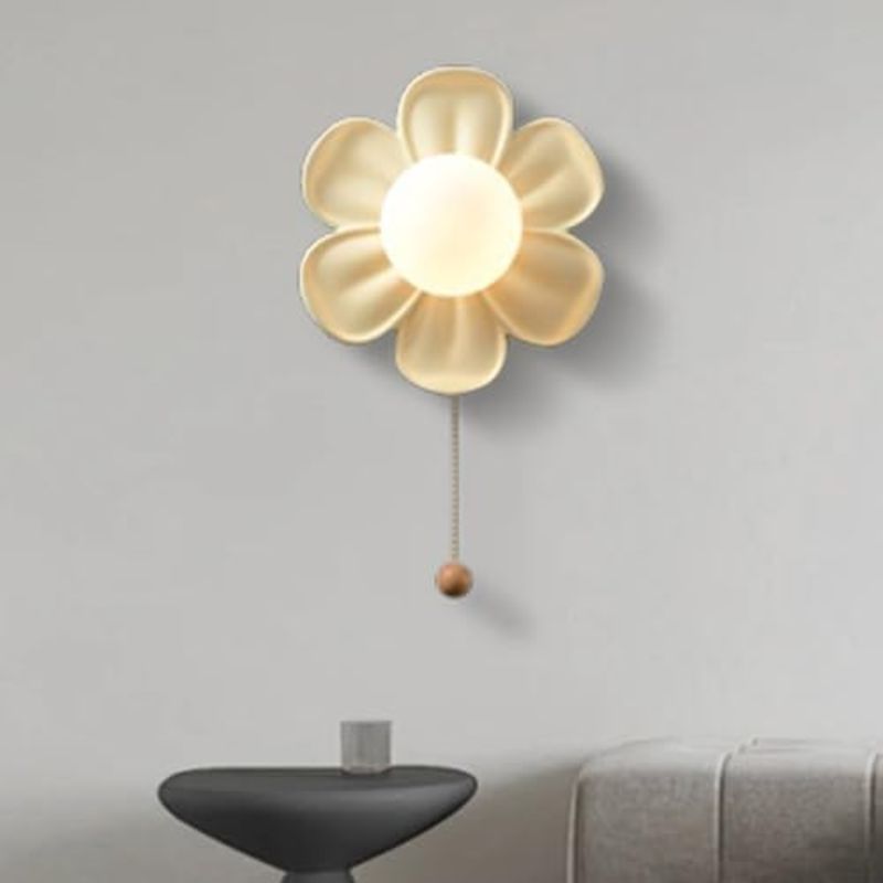 Applique Murale Enfant Fleur Stylée