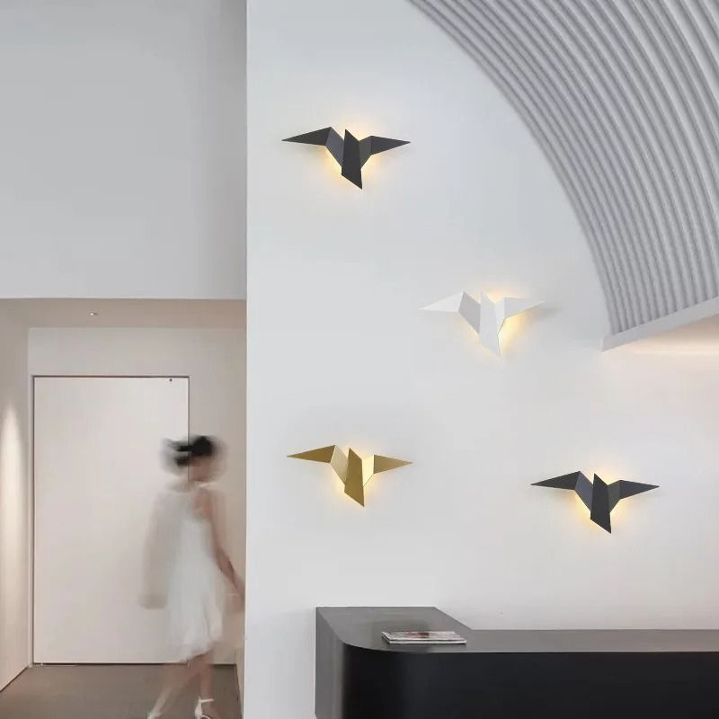 Applique Murale Cuisine Design Oiseau En Fer