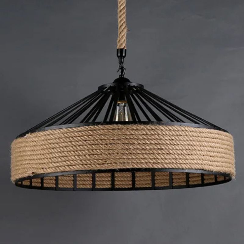 Suspension Bohème Design Chanvre Créatif