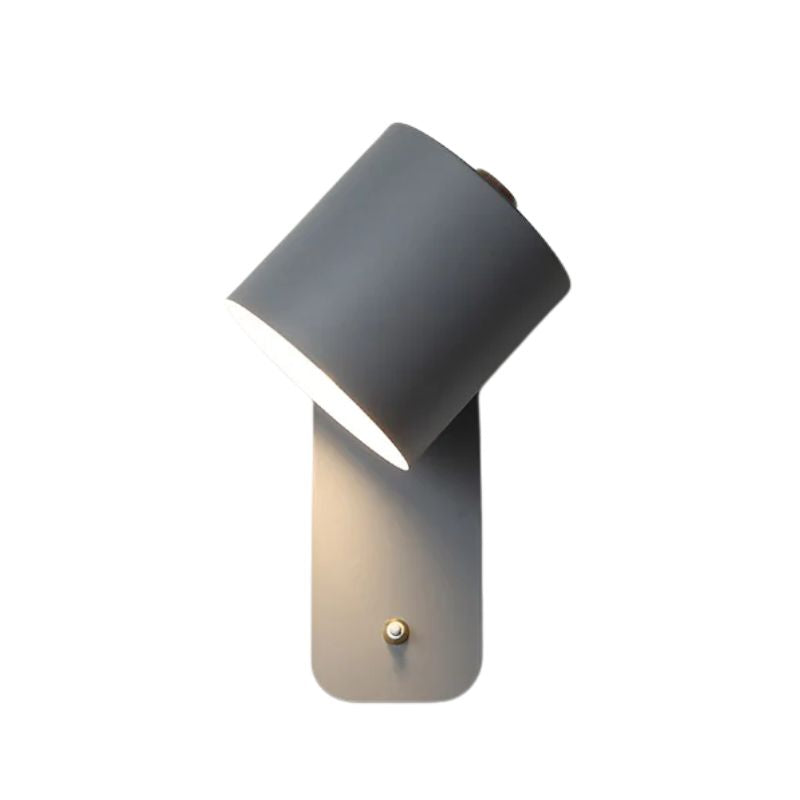 Applique Murale Chambre Rotative Avec Interrupteur, applique murale gris rotatif