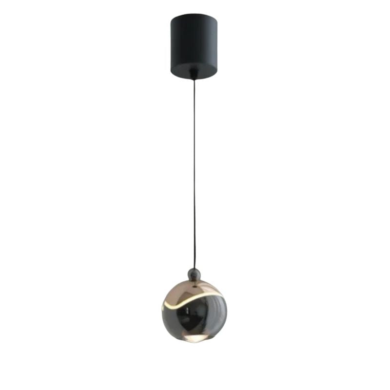 Suspension Industrielle Ronde Fine Et Stylée, Chambre, chevet, salon, table à manger