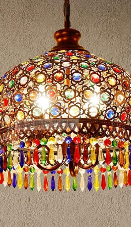 Lampe bohème