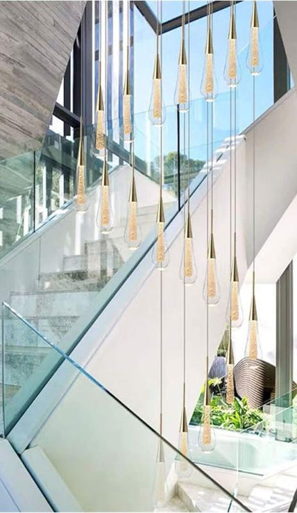 Suspension escalier