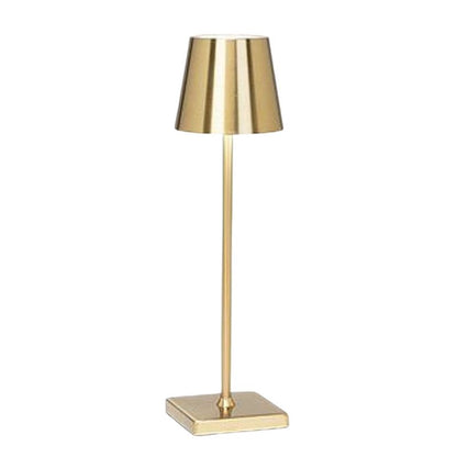 Lampe De Bureau Portable Tactile En Aluminium