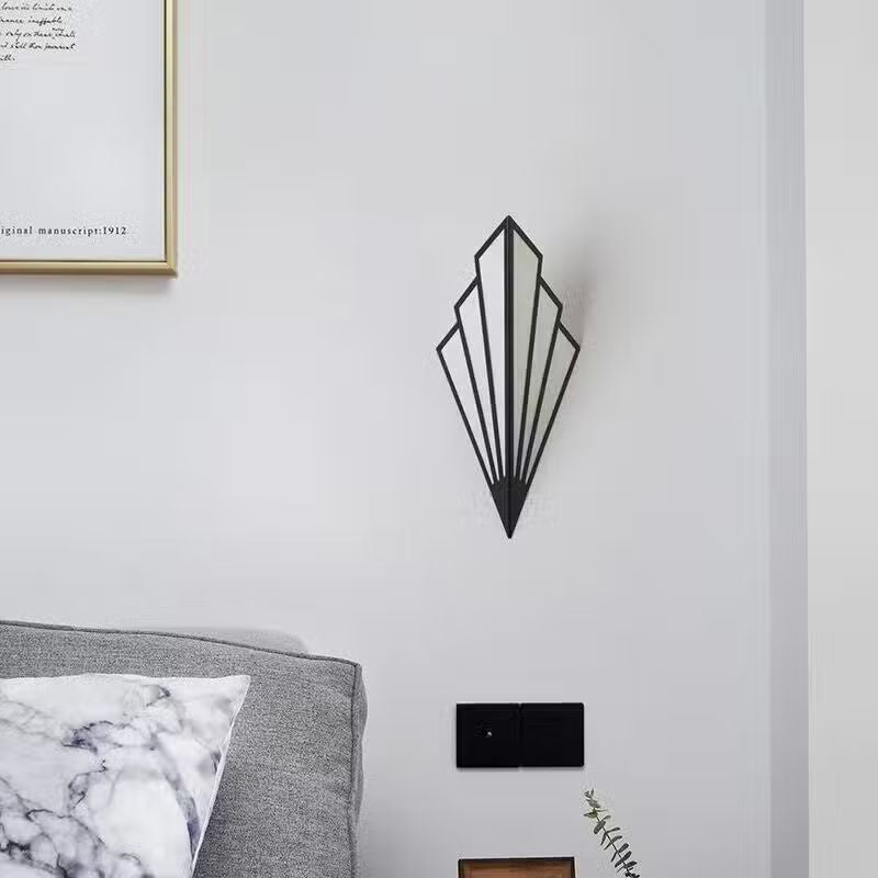 Applique Murale Escalier Design Éventail LED