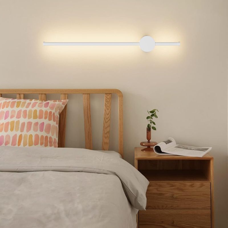 Applique Murale Moderne Minimaliste Avec Télécommande