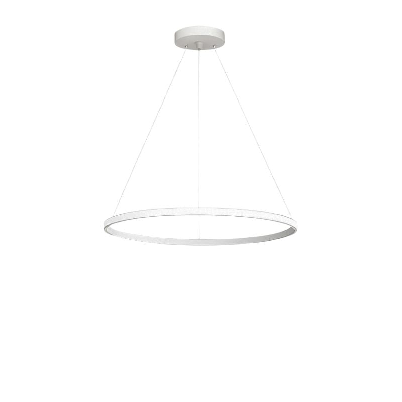 Suspension Chambre Anneau LED Élégante