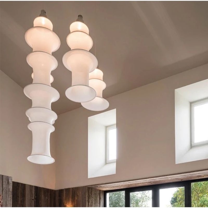 Suspension Escalier Douceur LED Style Zen